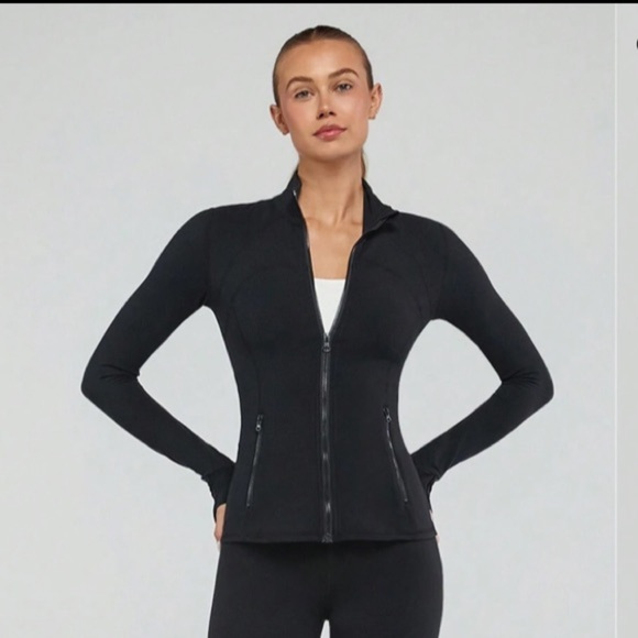 NWT Glowmode Feather Fit Slim It Streamline Performance Jacket Black L - Picture 4 of 6